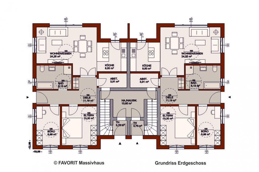 Roth Immobilien Haus FAVORIT Vertriebspartner Fertighaus bauen